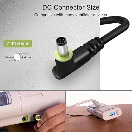 12V 6.67A AC Adapter 80W Compatible with DreamStation 2 Auto CPAP Advanced Ref 1144267 Compatible with DreamStation CPAP
