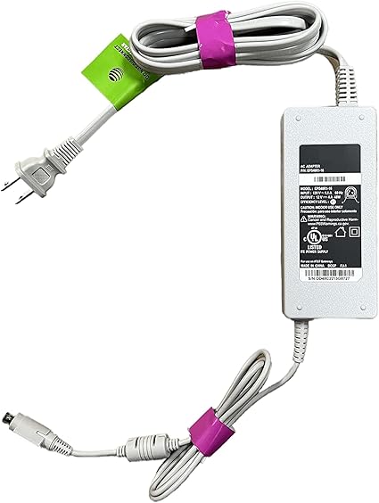 DirecTV AT&T Model EPS48R0-16 / EPS48R1-16 Replacement AC Adapter for AT&T Fiber Modem BGW-320, Genuine Power Supply Uni