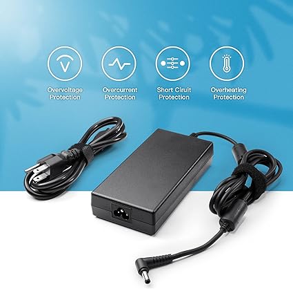 180W AC Charger Compatible with Msi GS40 GS60 GS70 GS65 GS63 GS63VR GT60 GT70 GL62M GL72M GE60 GE62 GE72 GS73VR Laptop