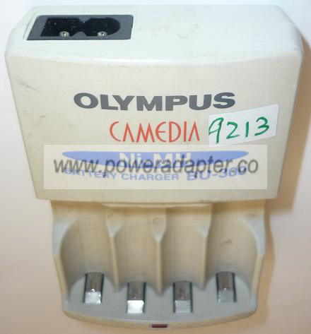 OLYMPUS BU-300 NI-MH BATTERY CHARGER USED 1.2VDC 240mA CAMEDIA X4 100-240VAC~50/60Hz 5W - Click Image to Close