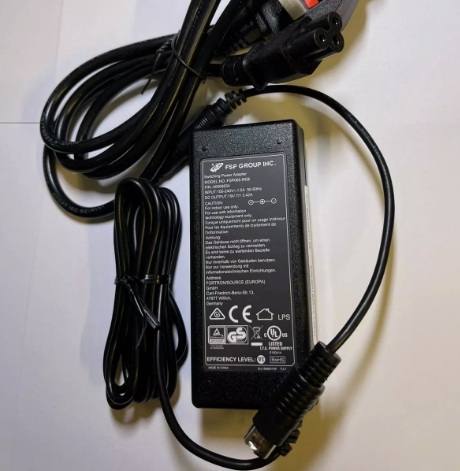 Replacement 19V AC Adaptor Power Supply for SATO TH208 Barcode Label Printer Type Power Adapter Compatible Model 4 PIN - Click Image to Close