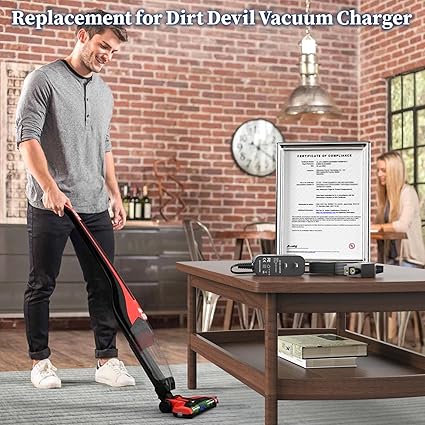 18.2V Charger for Dirt Devil Versa Vacuum Power Cord for Dirt Devil BD22025 BD22050 BD22052 BD30025B BD10315B Cordless S 18.2V Charger for Dirt Devil Versa Vacuum Power Cord for Dirt Devil BD22025 BD22050 BD22052 BD30025B BD10315B Cordless S