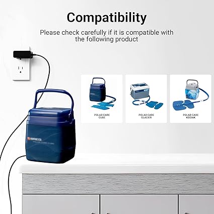 6V Power Cord Replacement Breg Part 10698, Charger Compatible with Breg Polar Care Cube HON-Kwang HK HONKWANG D0660 0066