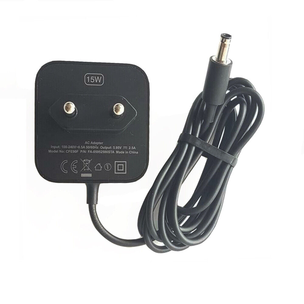 15W Amazon Fire TV Charger 5.95V 2.5A power supply charger cable CFE90F power Type: AC to DC Multi-Tip Brand: amazon