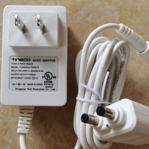 AC Adapter YLS0241A-T260070 Power Charger for Tineco Pure One S12 S11 A11 Series MPN Does Not Apply Brand Tineco Typ - Click Image to Close