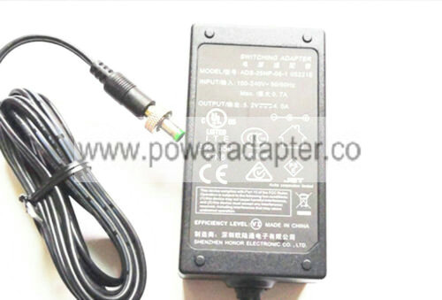 Genuine OEM AC Adapter for HOIOTO ADS-25NP-06-1 05221E 5.2V 4A Compatible Brand: FOR HOIOTO Compatible Product Line: