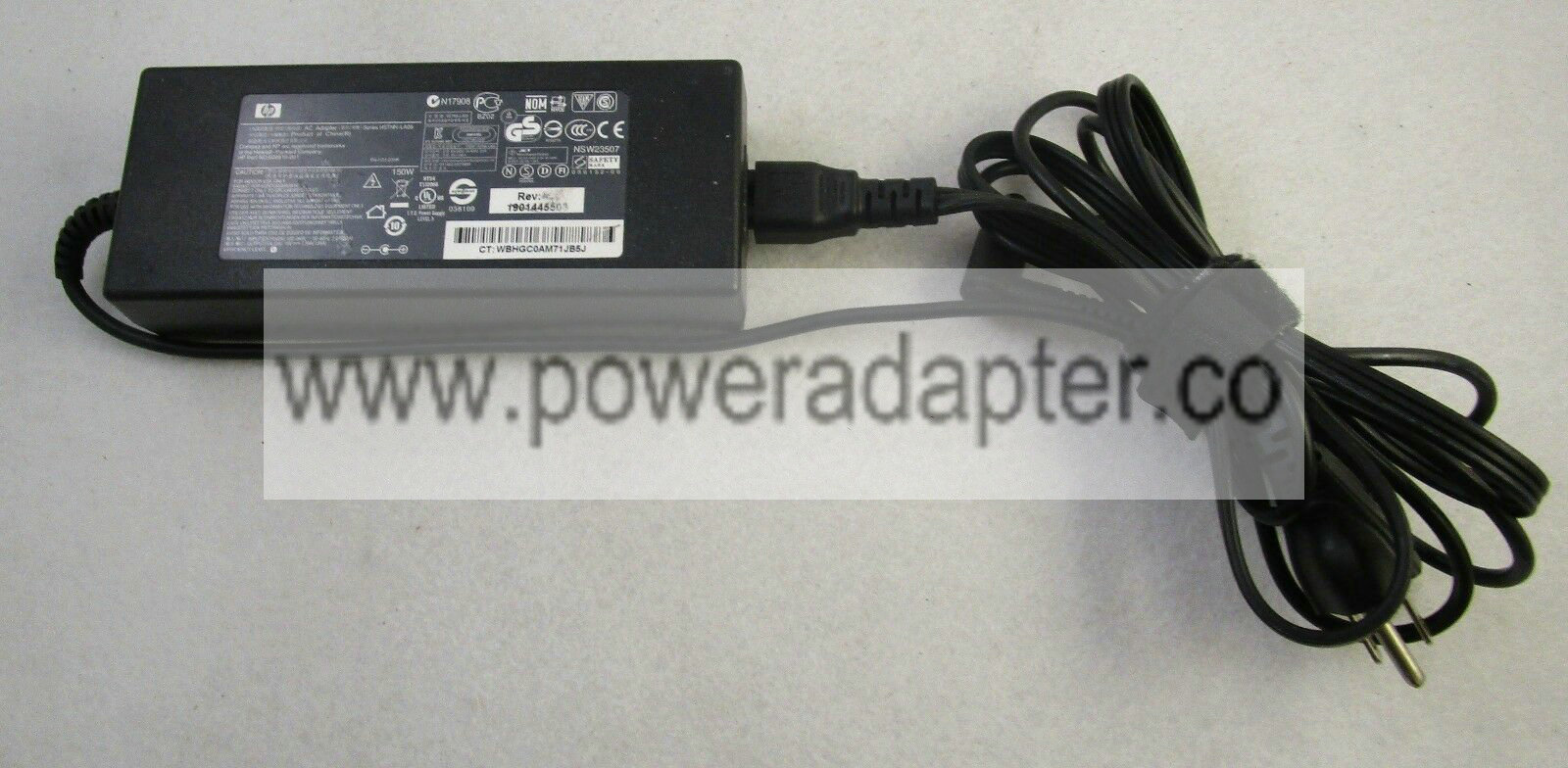 Genuine HP Touchsmart AIO Elitebook 8530P 150W AC Power Adapter 609919-001 Max. Output Power: 150W Brand: HP Type: - Click Image to Close