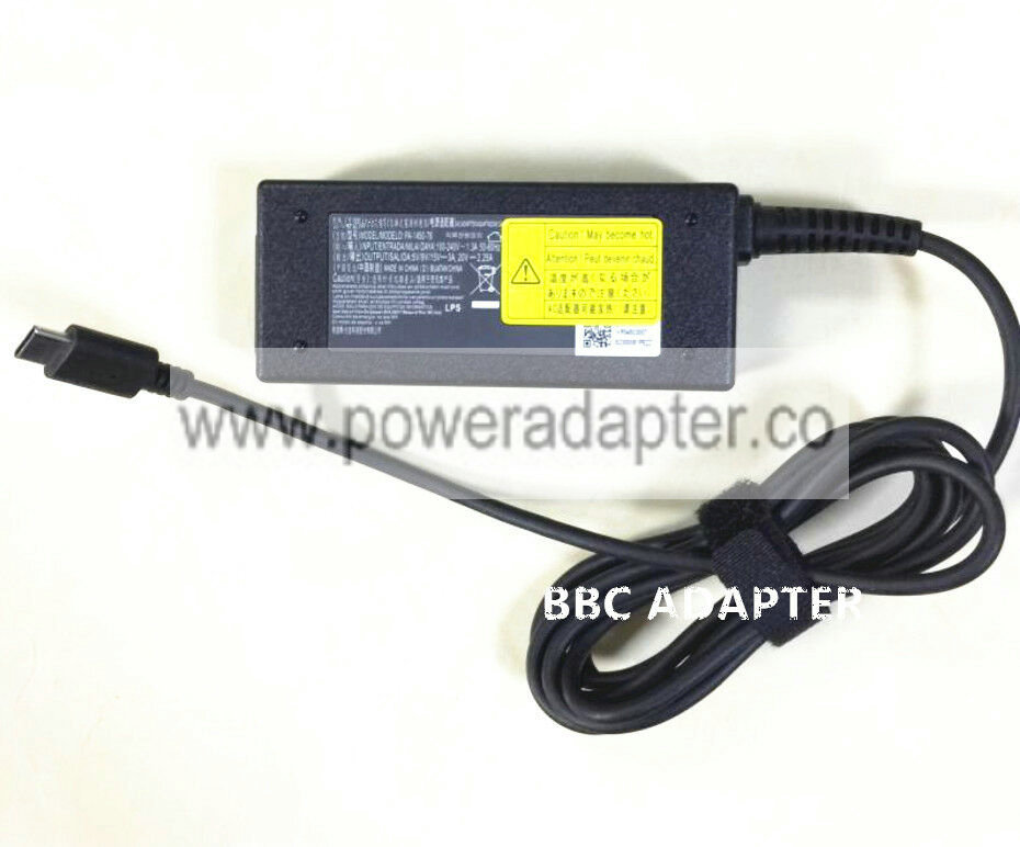 Genuine OEM AC Adapter for Liteon PA-1450-80 PA-1450-78 5V 9V 15V 20V 2.25A 45W Bundled Items: Power Cable Compatible