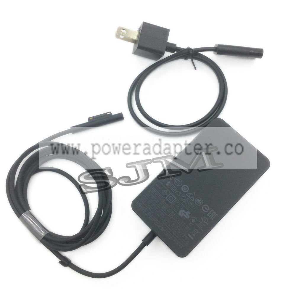 Genuine Microsoft Surface Pro 3 AC Adapter Charger 1625 12V 2.58A Brand: Microsoft Max. Output Power: 30W Type: AC/S - Click Image to Close