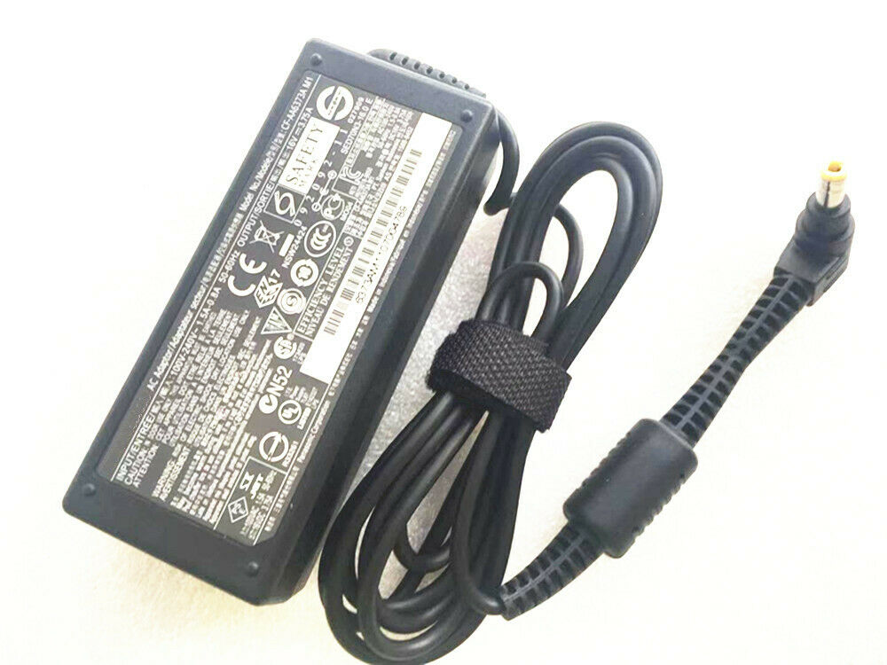 Genuine OEM AC Adapter for PANASONIC TOUGHBOOK CF-AA6373A M1 CF-19 CF-52 CF-29 Bundled Items: Power Cable Type: AC/St - Click Image to Close