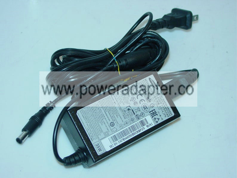 Genuine Samsung A3514_DPN Ac/DC Power Supply AC Adapter Cord Cable 14V DC 2.5A Original Genuine Samsung A3514_DPN AC/