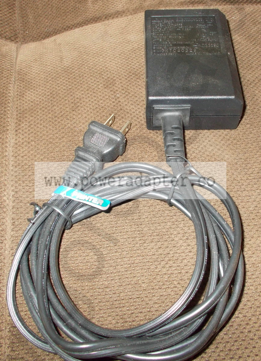 Delta ADP-25FB AC Adapter Power Cable for Lexmark/Dell Printers [ADP-25FB] Input: 100-120V~1.5A 60Hz Output: DC 30V 0. - Click Image to Close