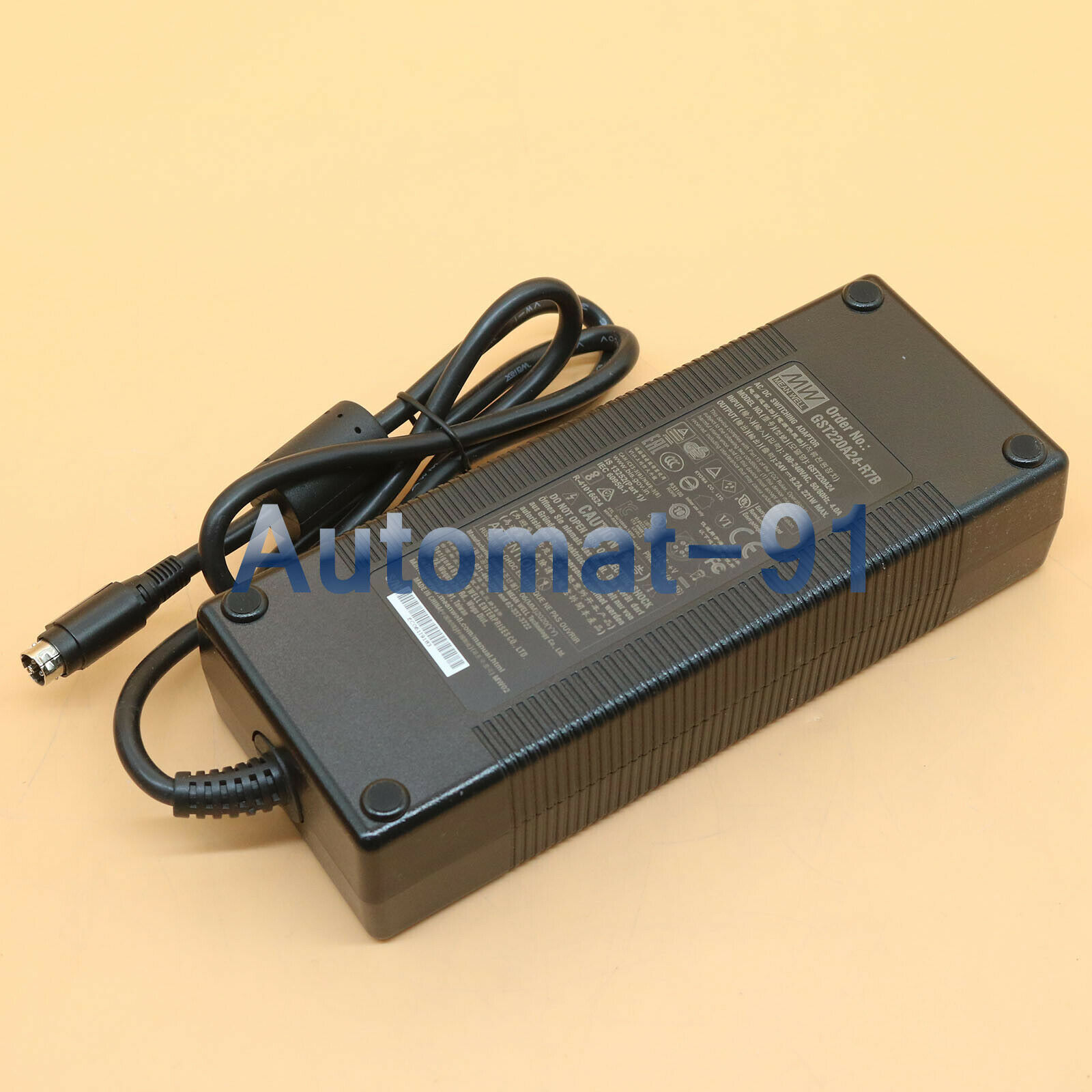AC Adapter for Fargo DTC4000 DTC1250e ID Card Printer Power Supply Charger Technical Specifications: Construction: 100%