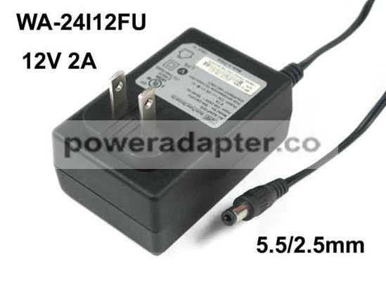 APD 12V 2A Asian Power Devices WA-24I12FU AC Adapter NEW Original 12V 2A, 5.5/2.5mm, US 2-Pin , New