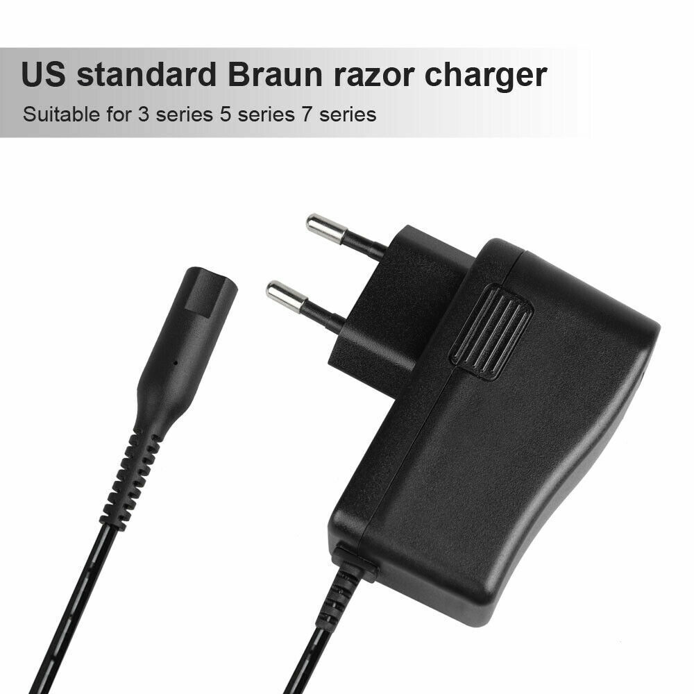 12V Charger Cord for Braun Razors Series 1 3 5 7 9 Electric Shaver Power Supply Specification Input: AC 100V-240V Outpu - Click Image to Close