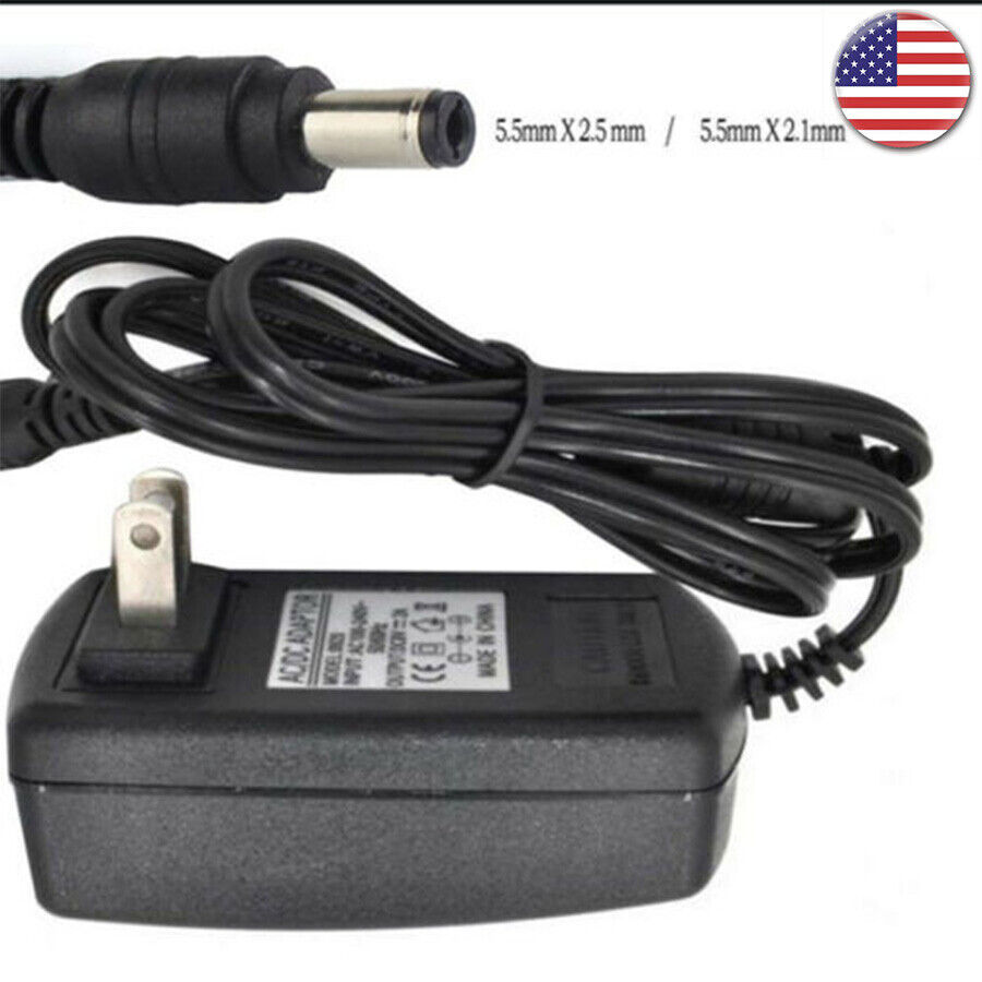 18V 2A--2.5A Compatible AC DC Adapter Power Charger Barrel Round Plug Tip US For 18V 2A-2.5A Adapter USA Condition