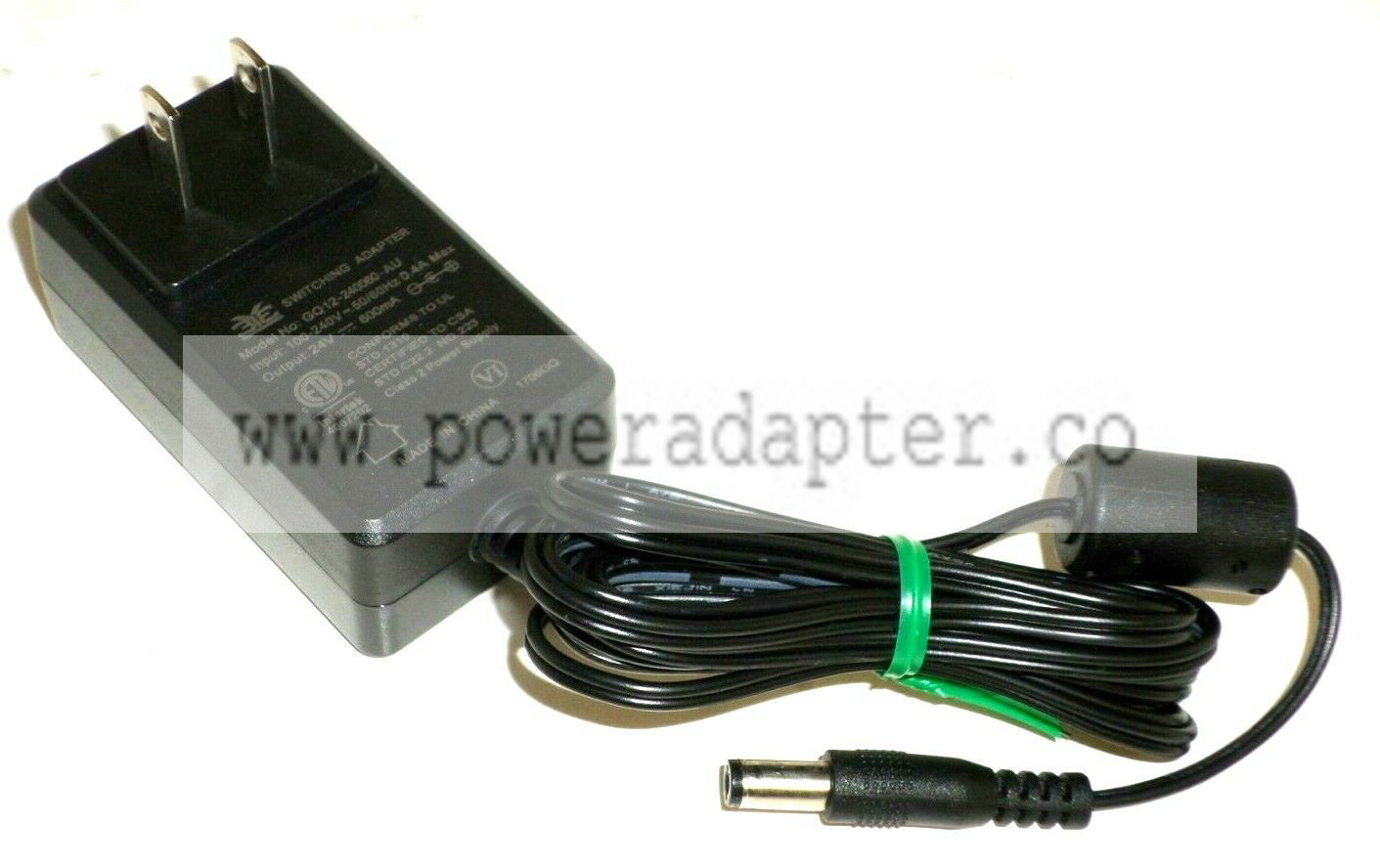 3YE Switching Power Supply Adapter 24V 600mA Model GQ12-240060-AU MPN: GQ12-240060-AU Brand: 3YE UPC: Does not app - Click Image to Close