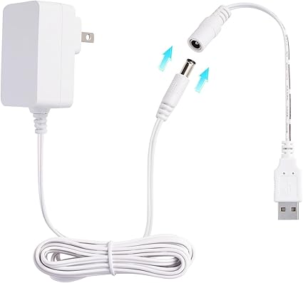 Baby Swing Power Cord USB,Baby Swing Charger USB,Compatible with Ingenuity Swing for InLighten,InLighten Soothing,Anyway