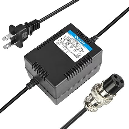 AC17VX2 1500mA for Mixing Console Mixer Power Supply AC Adapter 3-Pin Connector Plug for Yamaha F4/F7/6FX/MG82X/MG10U/MG
