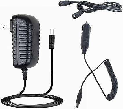 AC/DC Adapter for EverStart MAXX 1200 Peak AMPS Jump Starter with Air Compressor and Inverter Ever Start 1200A 600A Jump