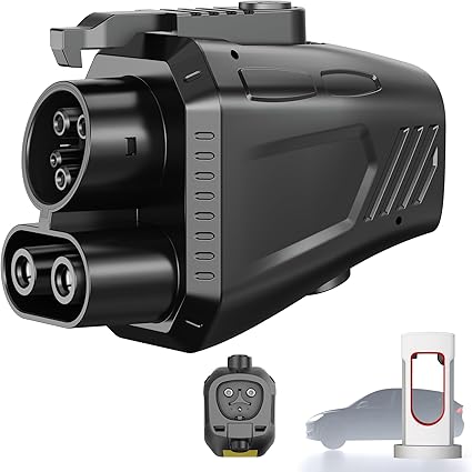 2026 Upgraded for NACS to CCS Adapter, [Max 500A 1000V] Fast Charge Electric Vehicle Charging Adapter, Tesla Supercharge