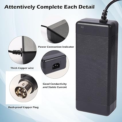 Power Supply Adapter 4-Pin 48V 37500mA Compatible with Swann NVR16-8580 16 Ch 4k Network Video Recorder Ultra HD CCTV Se