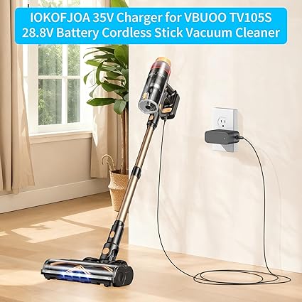 35V Charger for VBUOO Vacuum Cleaner Replacement for VBUOO TV105S 28.8V Battery Cordless Vacuum Cleaner Adapter Charger