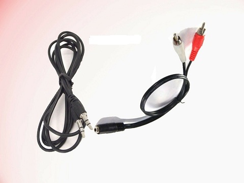 AUX Audio RCA Cable Cord For VIZIO Sound Bar Wireless Subwoofer SoundBar Speaker Features: Audio male plug to two RCA