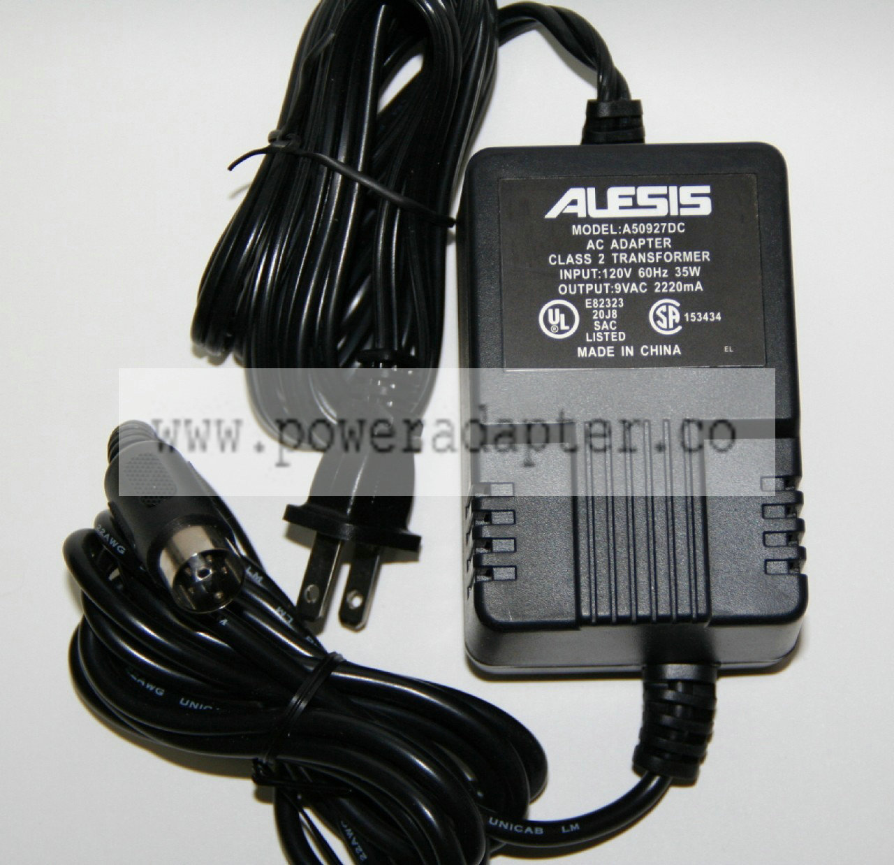Alesis P4 replacement power supply Product Description Alesis Replacement Power Supply - Click Image to Close