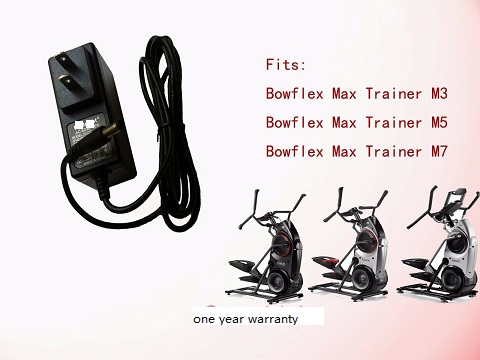 AC/DC Adapter for Bowflex Max Trainer elliptical M3 M5 & M7 Power Supply Cord Compatible Brand: For Bowflex Type: A