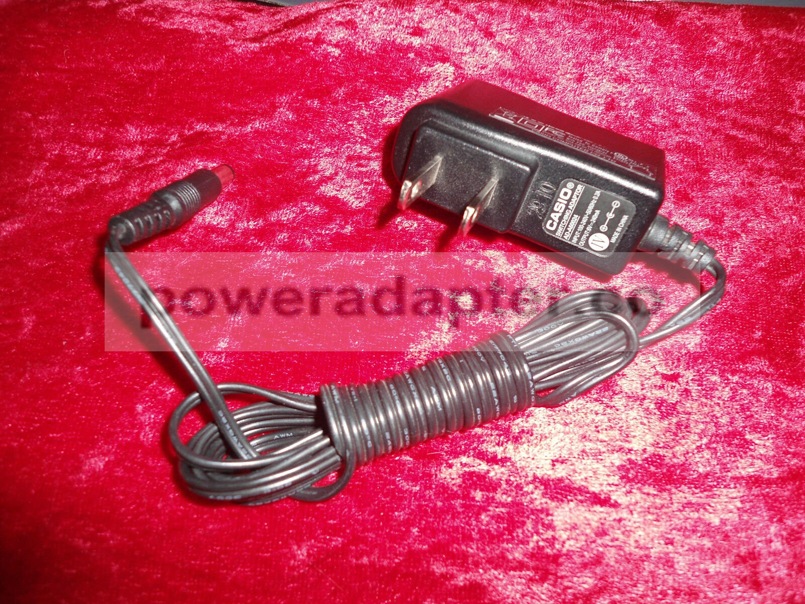 Casio AC Adapter AD-A60024 6V 240mA ID103395-I1101 Brand: Casio MPN: AD-A60024 Model: AD-A60024 Output Voltage: 6V - Click Image to Close
