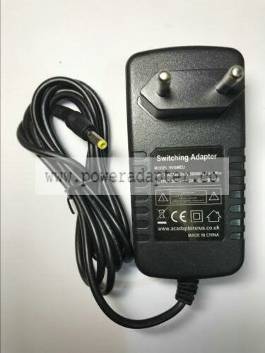 Curtis DVD8723UK Portable DVD Mains AC Adaptor Charger 2 Pin EU Plug European The Technical Specifications are as foll