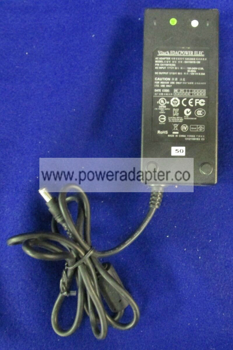 Genuine Drobo S 90W AC Power Adapter EDAC EA11001E-120 Bundled Items: Power Cable Max. Output Power: 90W Non-Domest