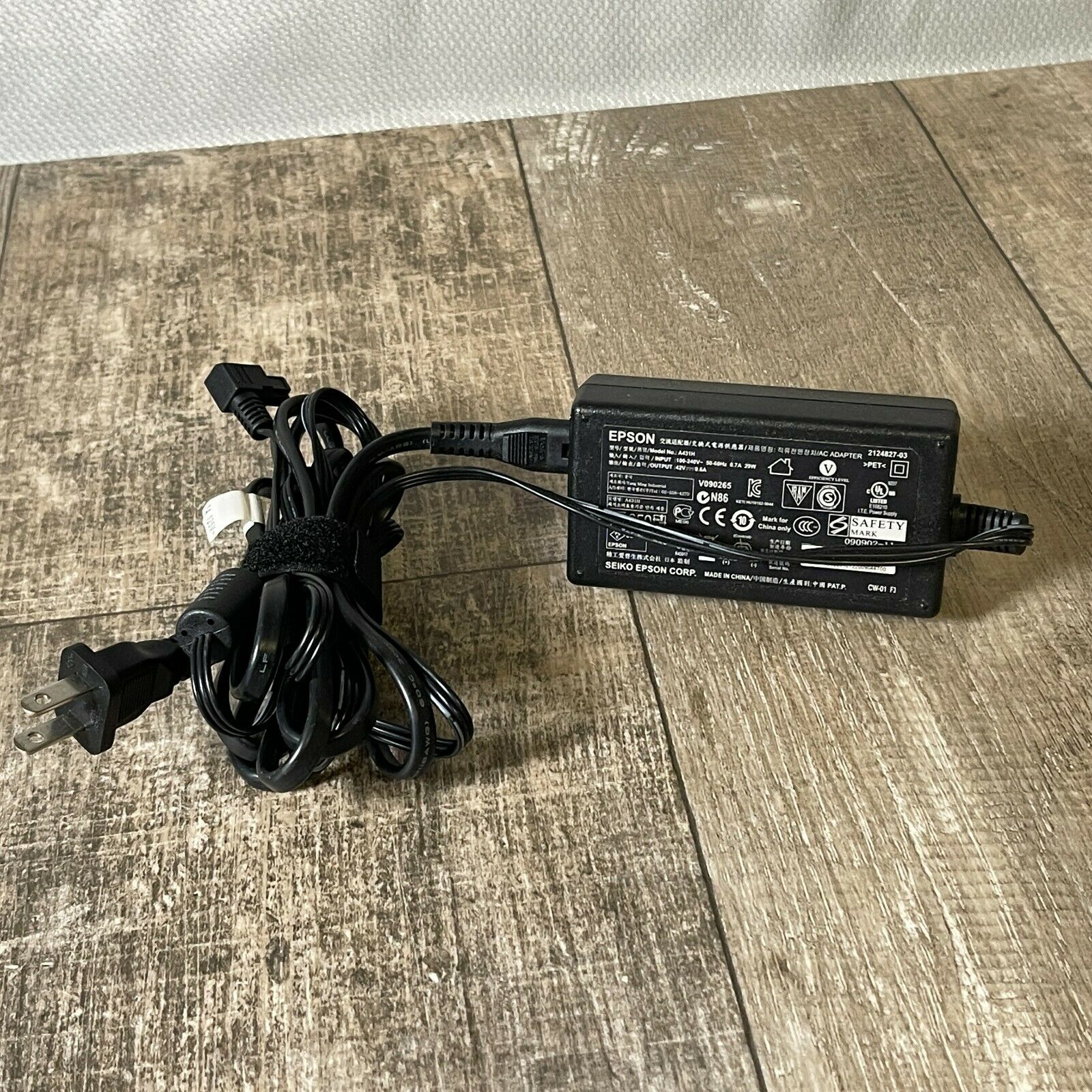 Epson A431H 29W AC Adapter 24V 0.6A Printer Power Supply Adapter (F) Compatible Brand: For Epson Maximum Output Power: