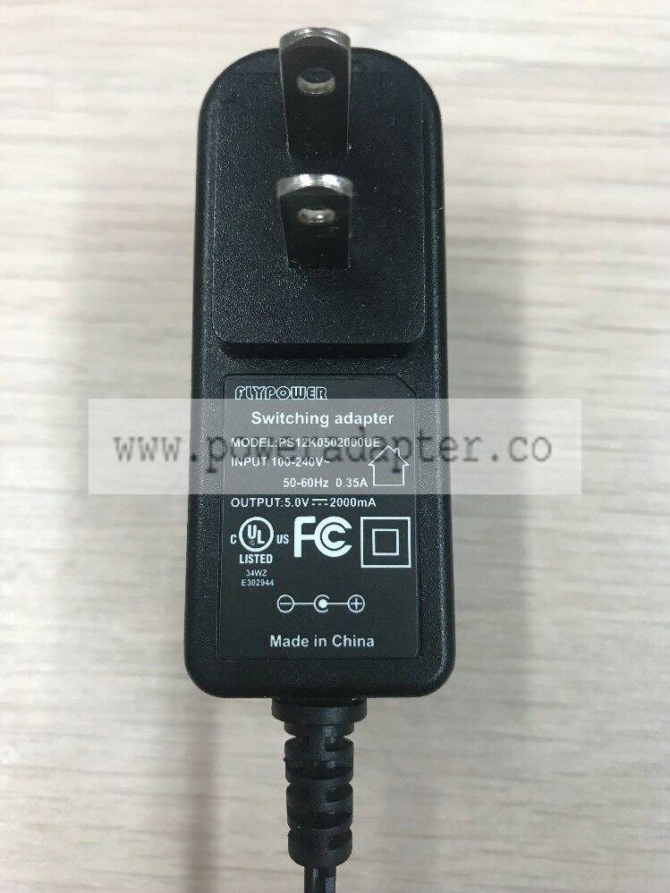 jujin PS12K0502000UE AC/DC Power Supply Adapter Charger 5.0V 2000mA G8 Brand: jujin Country/Region of Manufacture: