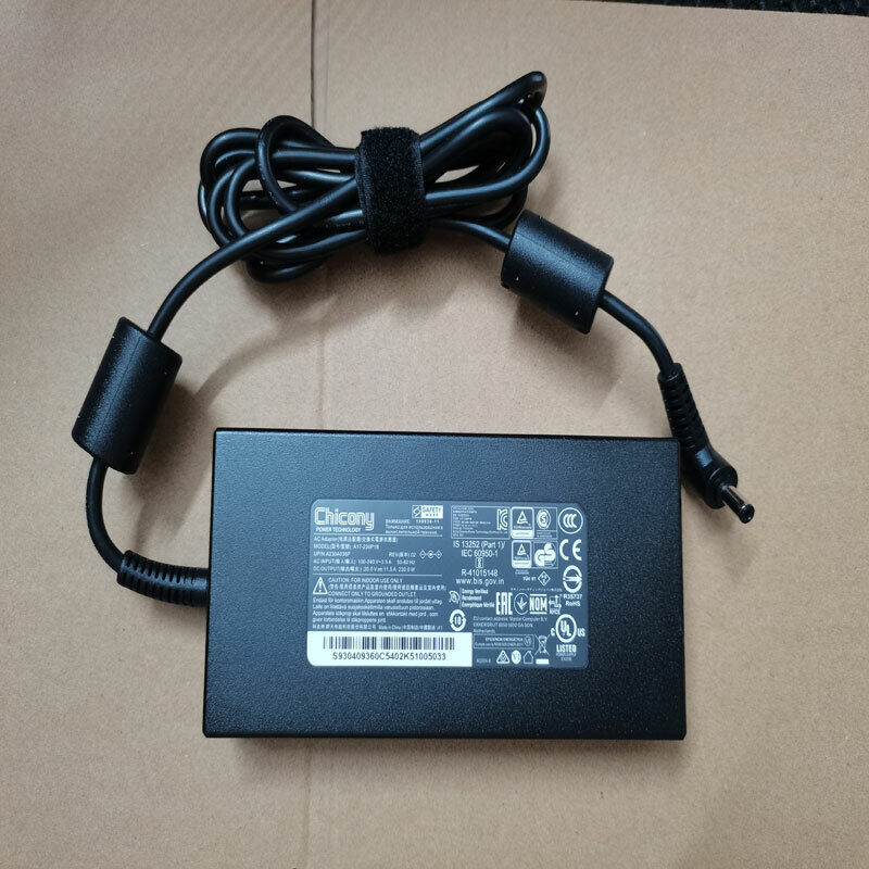 NEW Original 20V 11.5A A17-230P1B For MSI GS66 Stealth 11UG-605 230W AC Adapter Compatible Brand For MSI Bundled Items