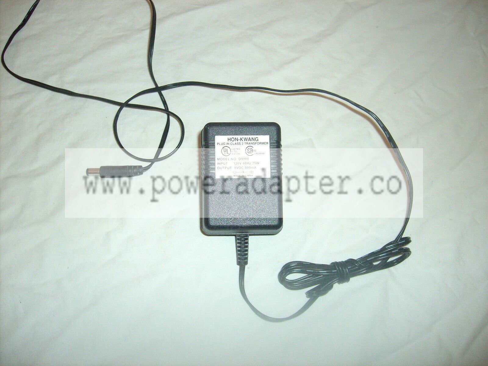 Hon Kwang D9800 Power Adapter MPN: D9800 Brand: Hon Kwang UPC: Does not apply The item appears to be in new cond