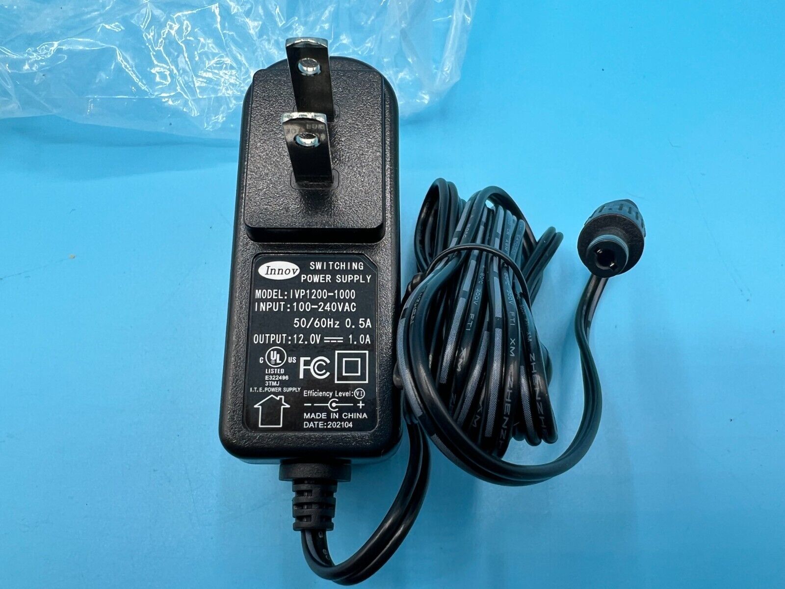 AC/DC Adapter Charger for Innov IVP1200-1000 IVP12001000 Power Supply Cord Type: AC/DC Adapter Features: 6foot Cord