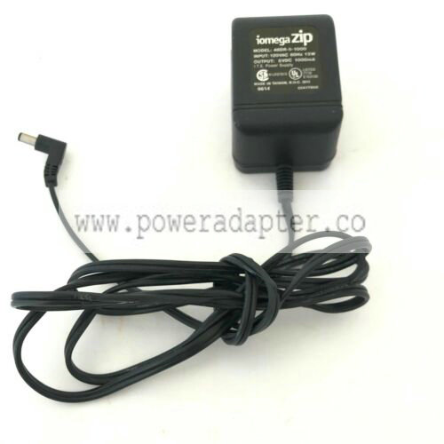Iomega Zip 48DR-5-1000 AC DC Power Supply Adapter Charger Output 5VDC 1000mA Iomega Zip 48DR-5-1000 AC DC Power Suppl
