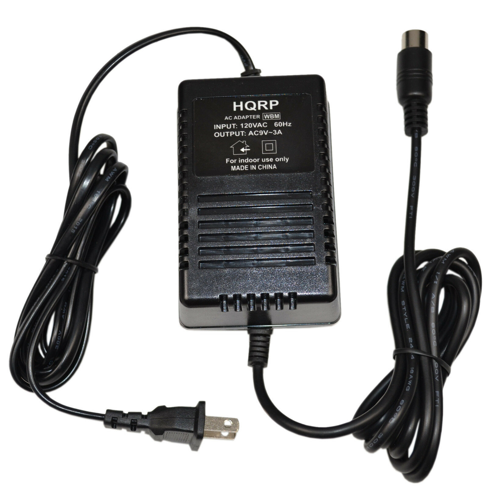 Power Supply AC Adapter for Korg Electribe MX EMX-1, Triton Rack Output Current: 3 A Connector: DIN 4 pin UPC: 8808 - Click Image to Close