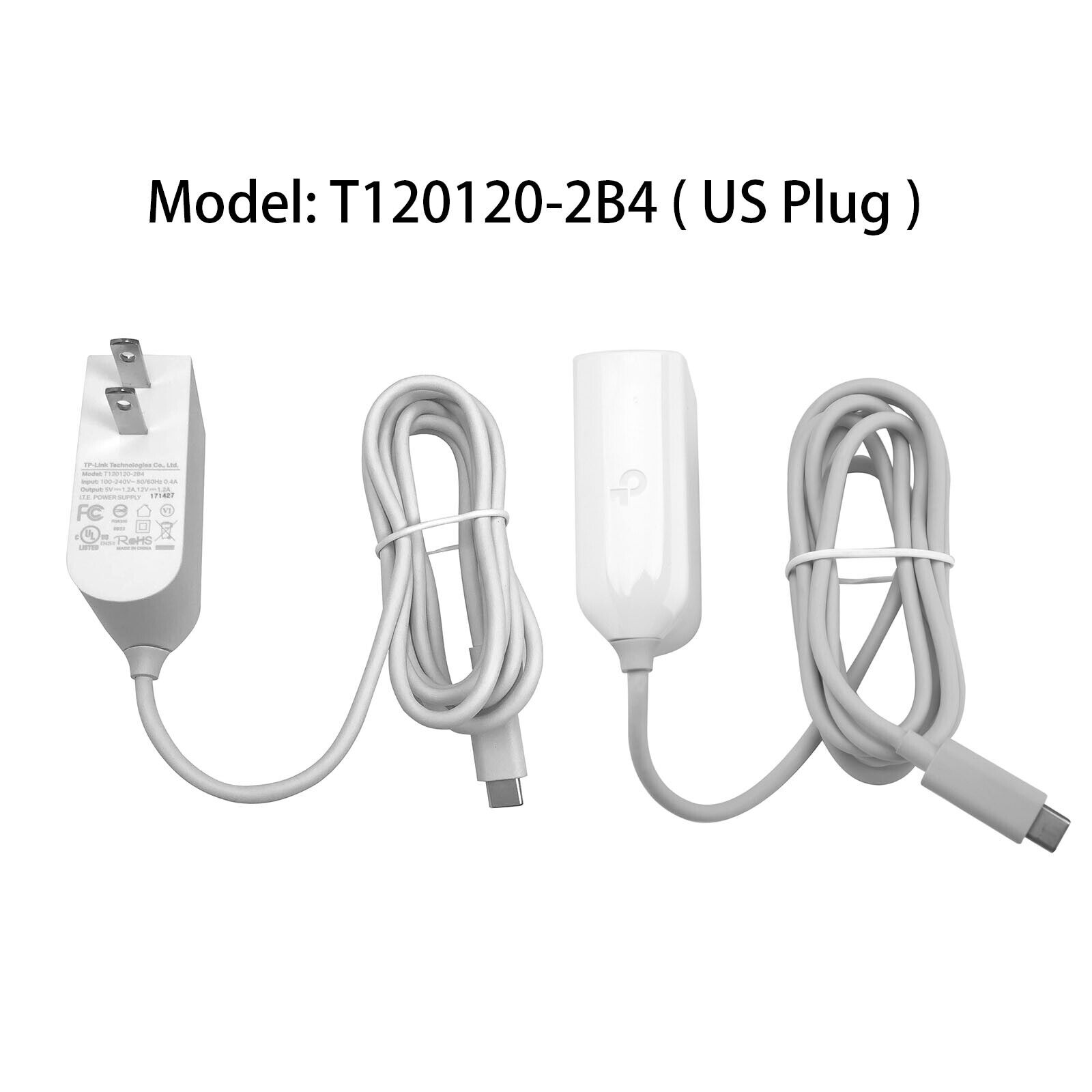 TP-Link USB-C Power Adapter 12V 1.2A for TP-Link Deco M5 V1 and Deco P7 Brand TP-LINK Color White Compatible Brand TP-L