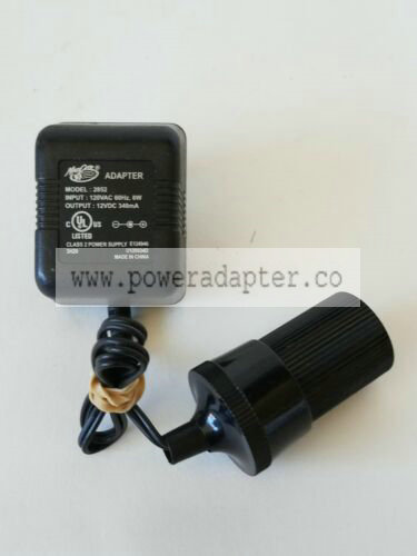 Mad Catz AC Adapter Socket Model 2852 Power Supply 12VDC 340mA Brand: Mad Catz MPN: 2852 Model: 2852 Output Voltag