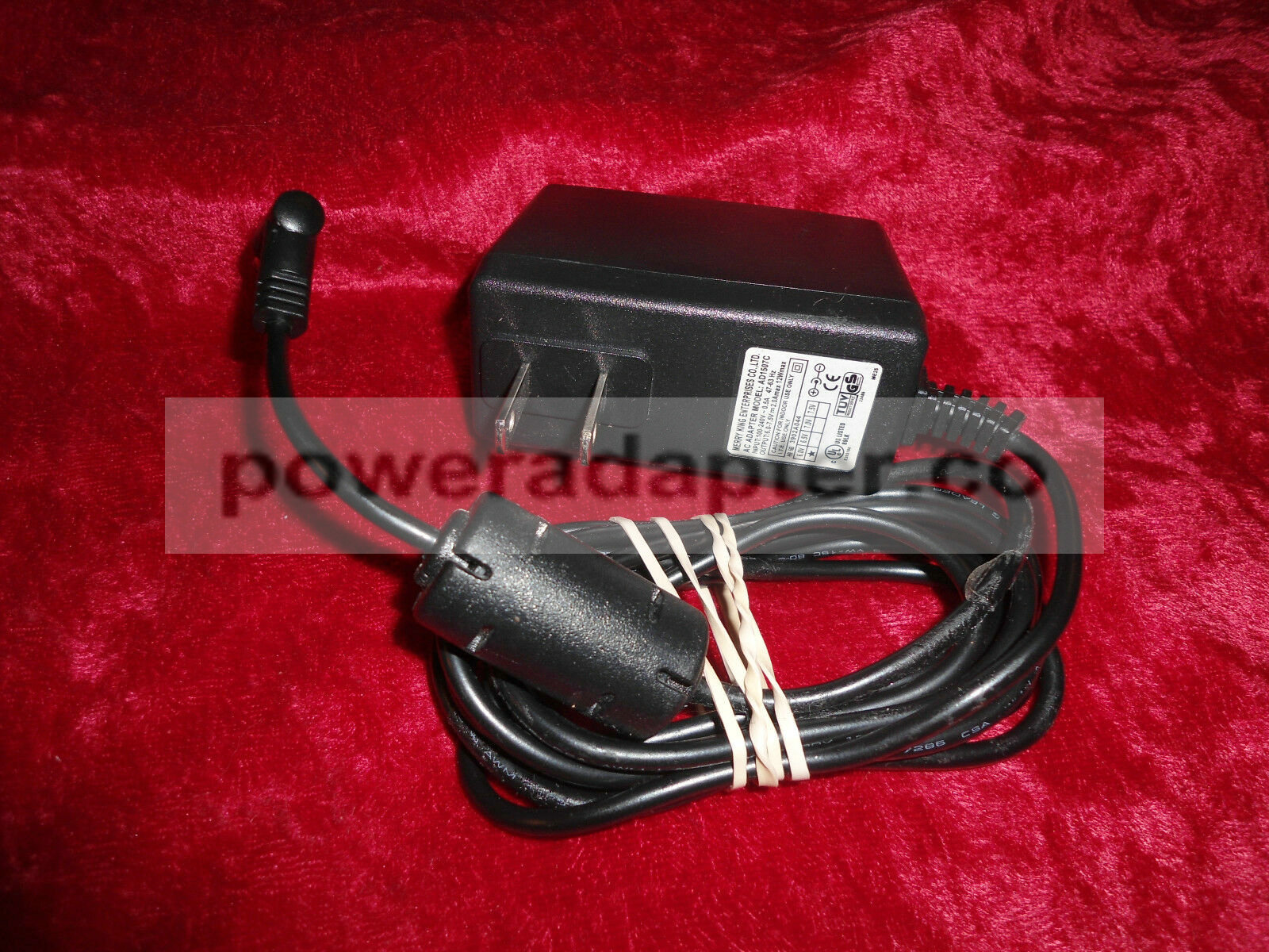 Merry King AD1507C AC Power Adapter 6-7.5 Volts 2A 12 Watts 220v Condition: Used: An item that has been used previou - Click Image to Close
