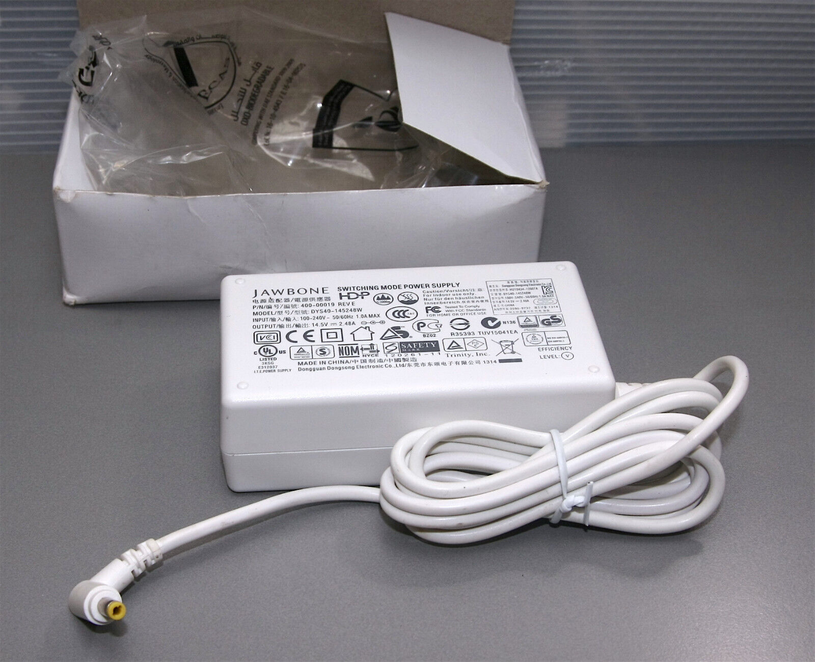 Original NEW NOS Jawbone Power Supply Charger AC Adapter for Big Jambox BT Brand: Jawbone Type: AC/DC Adapter Compat