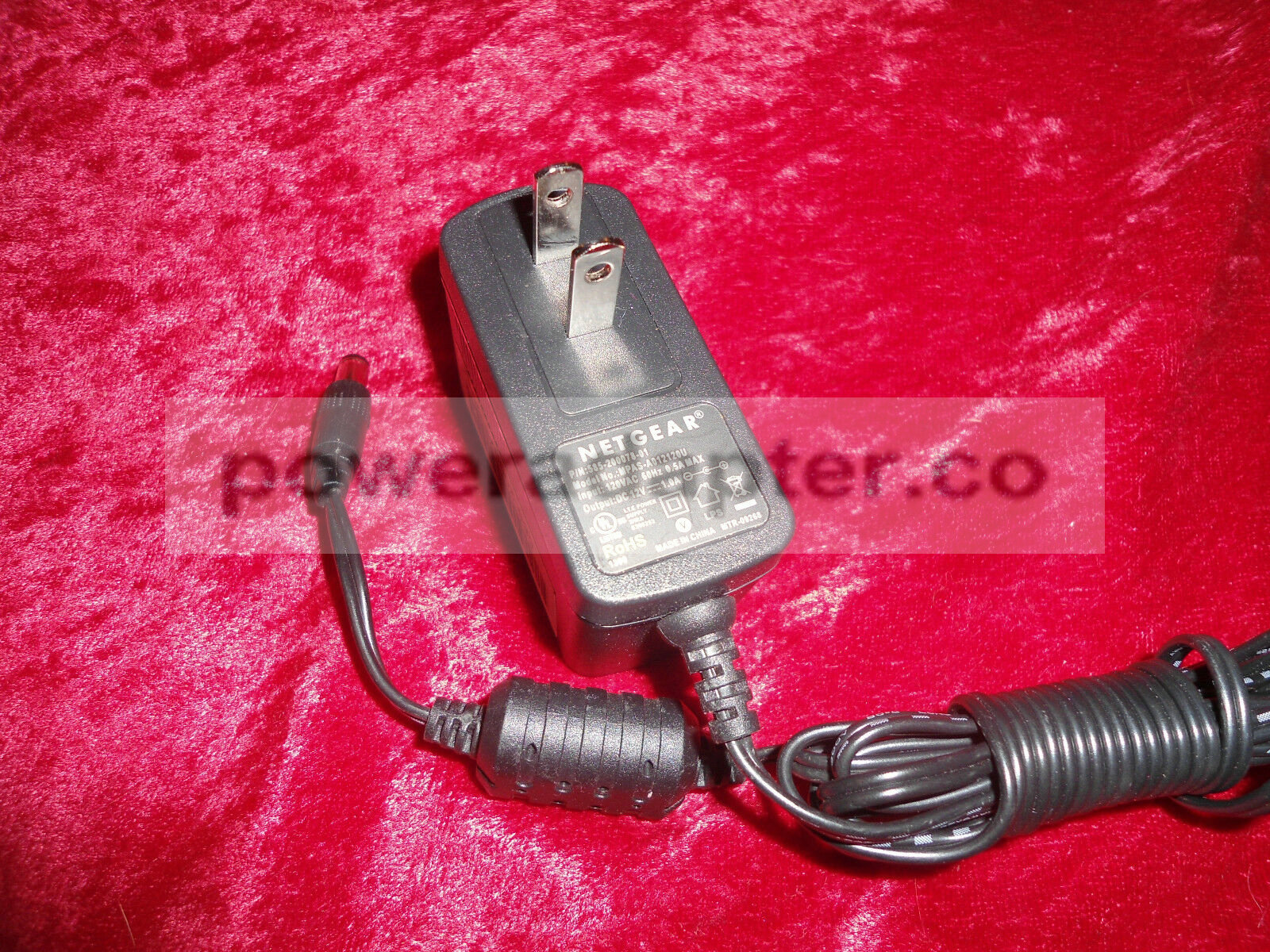 Netgear 585-200078-01 AC Adapter MPAS-A012120U Condition: new Brand: Netgear MPN: 585-200078-01