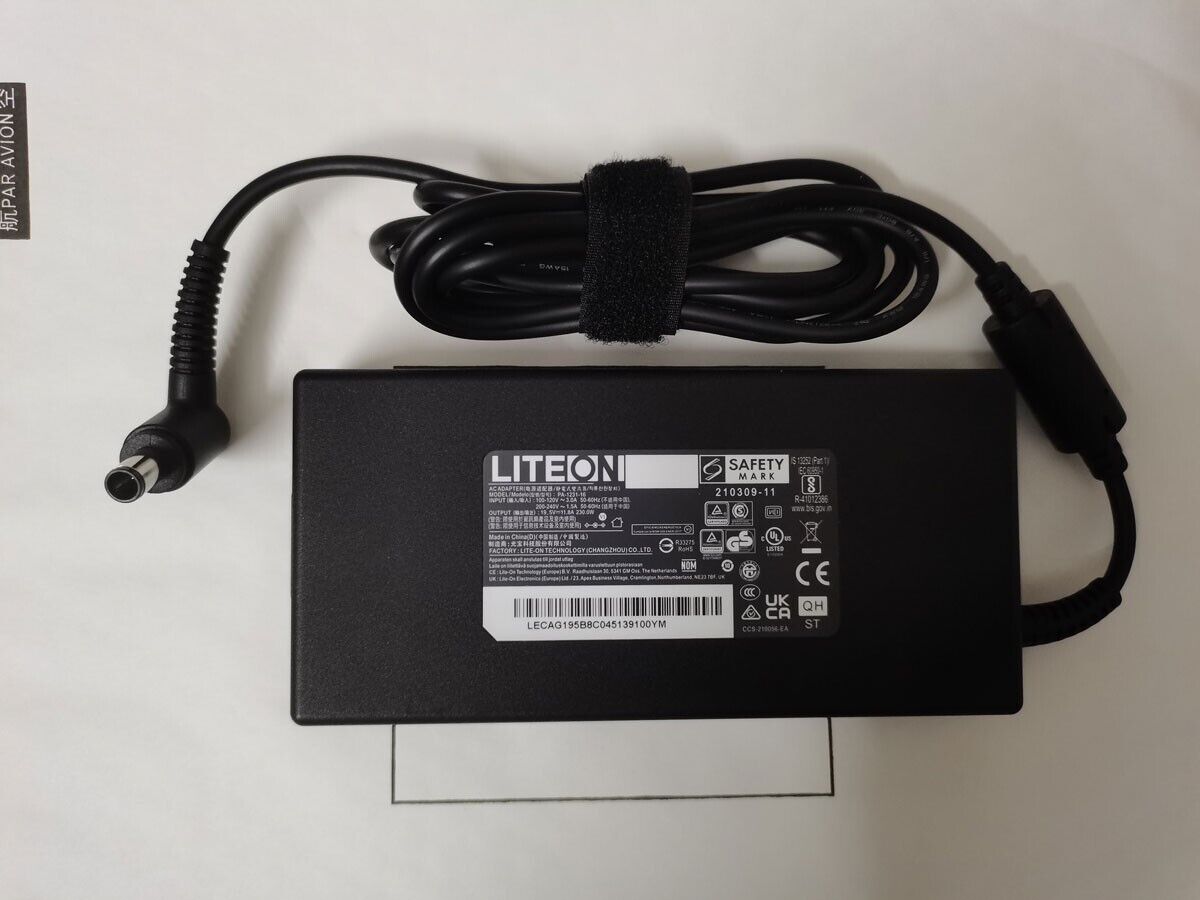 OEM LITEON 19.5V 11.8A PA-1231-16 For MSI/Clevo Laptop 7.4*5.0mm 230W AC Adapter Compatible Brand For MSI Bundled Items
