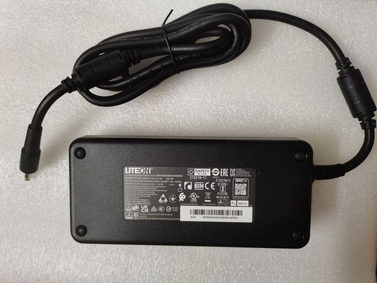 Original 19.5V 16.9A 330W PA-1331-99 For Acer N22C4 Predator Helios 300 PH317-56 Bundled Items Power Cable Output Curre
