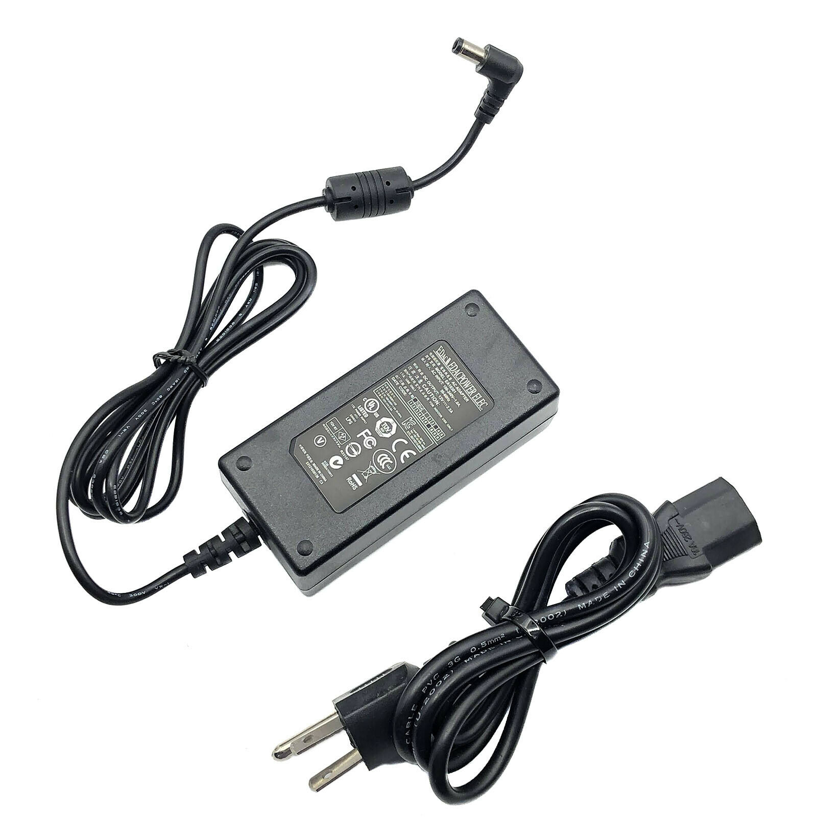 Genuine AC Adapter Edac for Yamaha Piano Keyboard PSR/PDX/PA/P - Series w/Cord Compatible Brand: For Yamaha Connectio - Click Image to Close