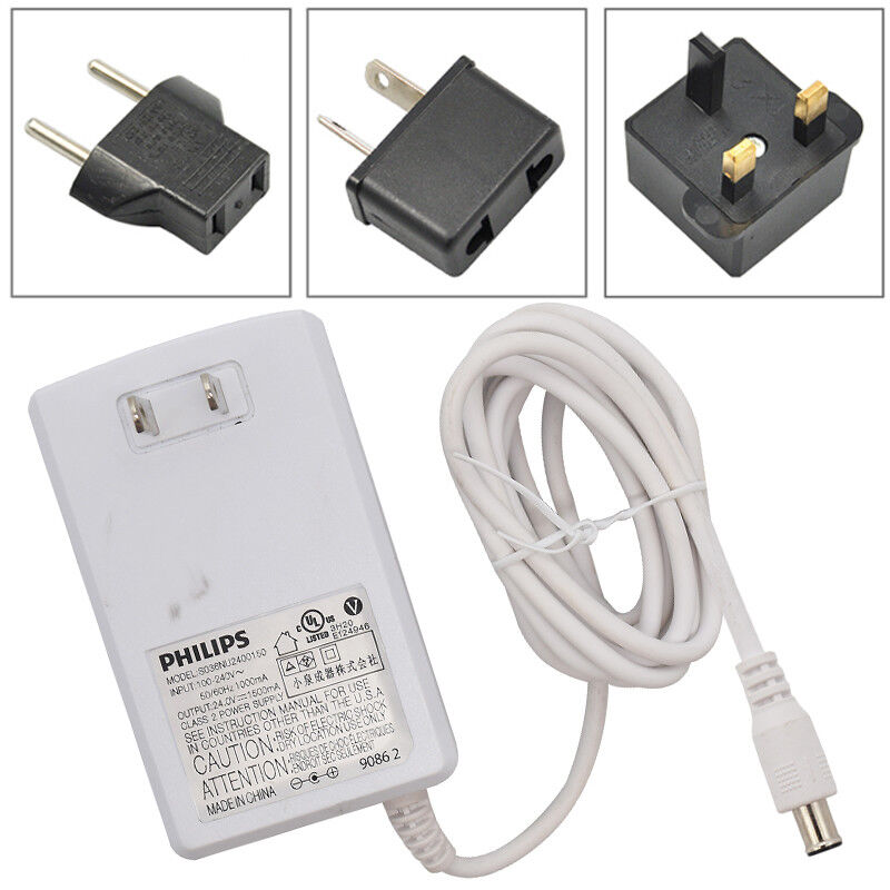 Philips PRESTIGE BRI956/00 Hair Removal Charger Power AC Adapter Brand: Philips Type: Wall Charger Color: White M