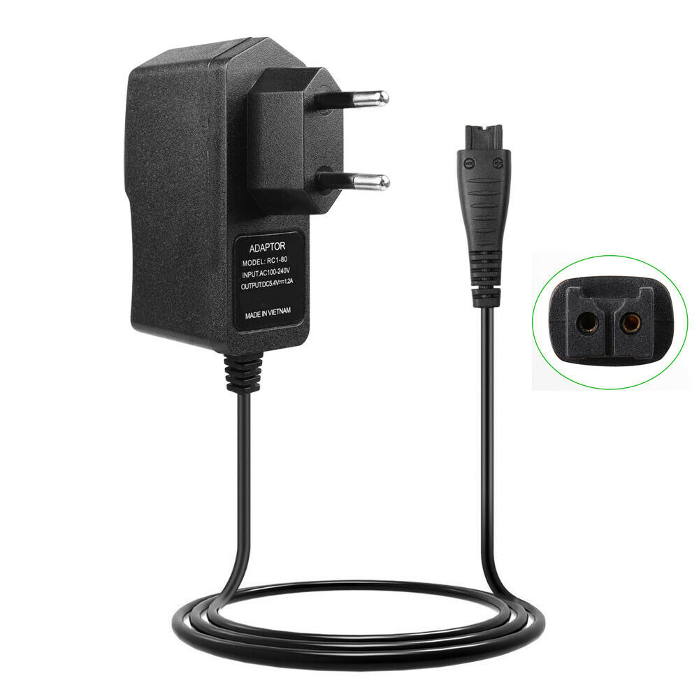 EU Charger Adapter for Panasonic RE7 Series Electric Shaver RE7-27 RE7-40 RE7-51 4.8V replacement shaver charger power